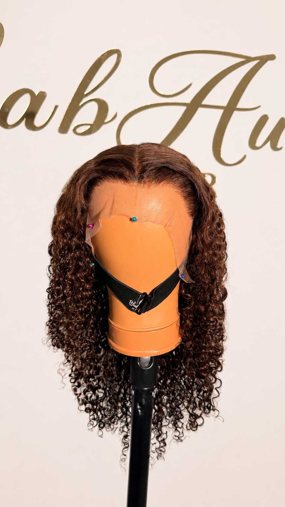 ALEXIA Peluca de Rizos Pixie 20” con Frontal Lace 13x4