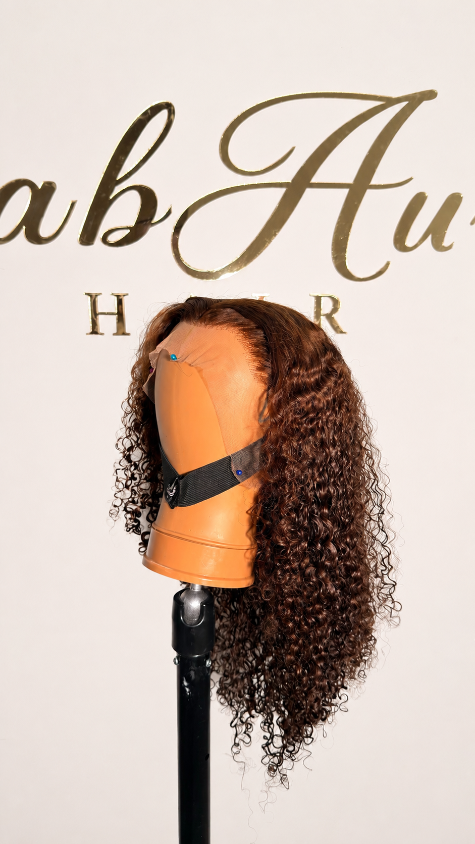 ALEXIA Peluca de Rizos Pixie 20” con Frontal Lace 13x4